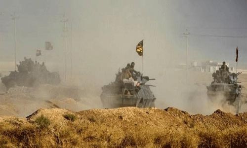 تدمير 6 آليات لداعش غربي الموصل