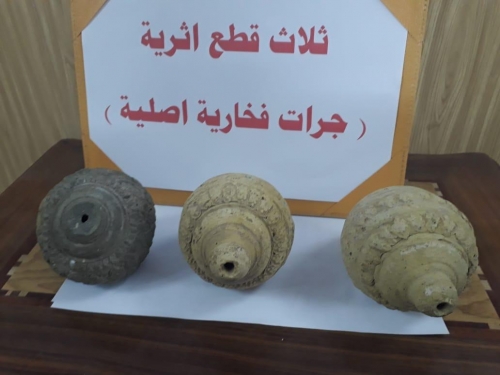  العثور على 3 قطع اثرية بوكر لداعش في الموصل