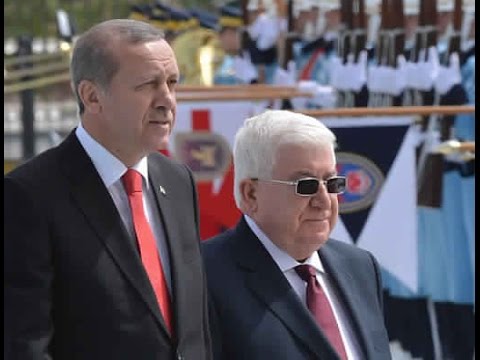 الرئيس معصوم لأردوغان: السلام يصب في مصلحة كافة أبناء تركيا