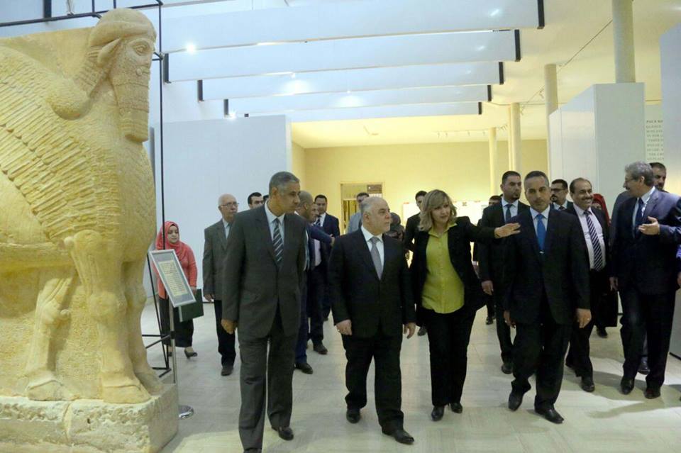 العبادي يفتتح متحف بغداد عقب تأهيله 