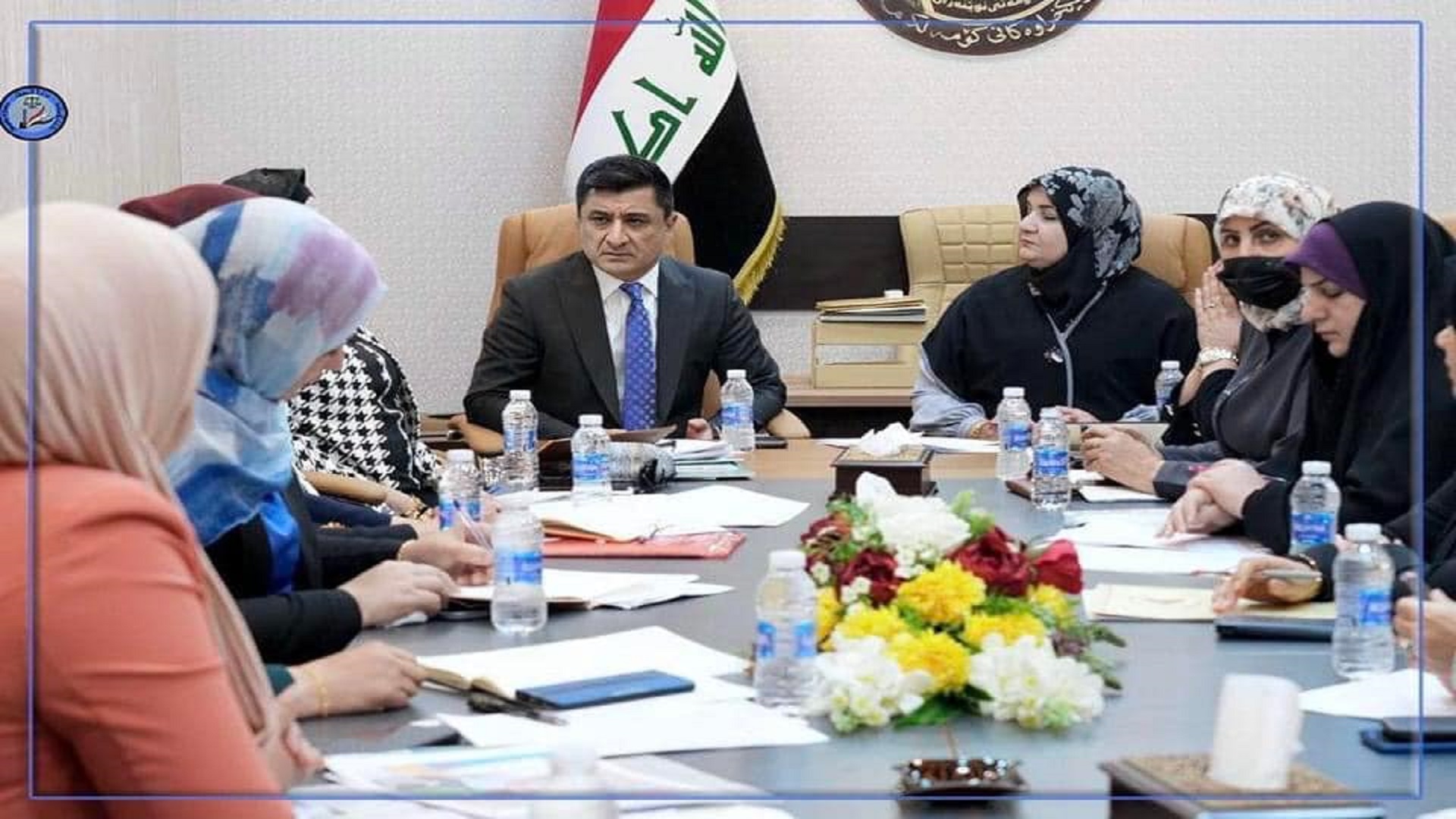 وزير العدل يجتمع مع لجنة المرأة والطفوقة النيابية 