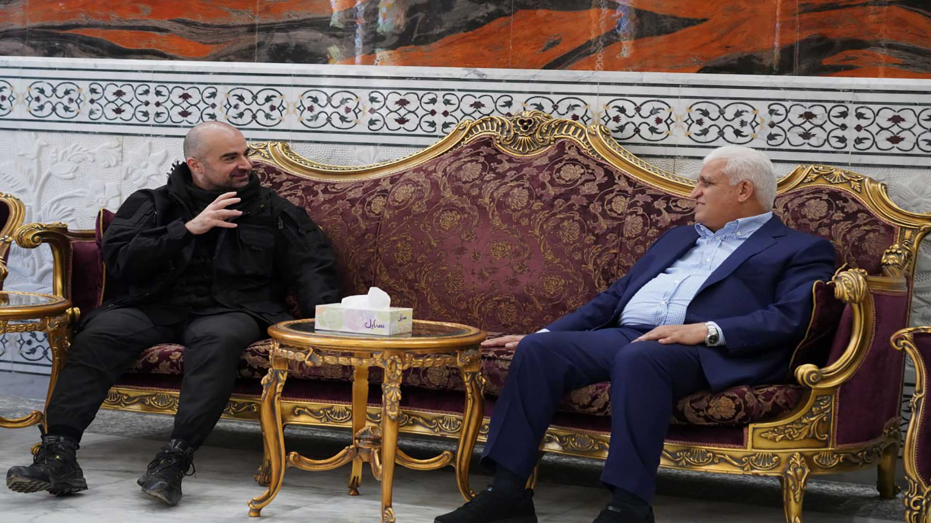 الرئيس بافل جلال طالباني يجتمع مع السيد فالح الفياض 