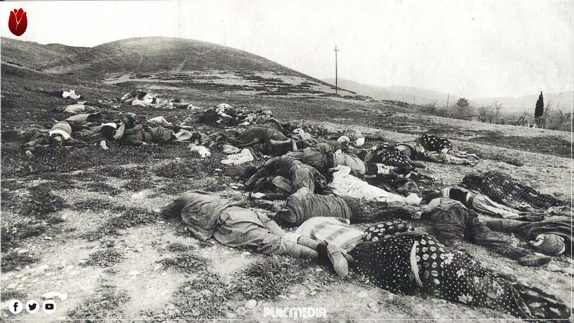 صورة لضحايا الاسلحة الكيمياوية في مدينة حلبجة 