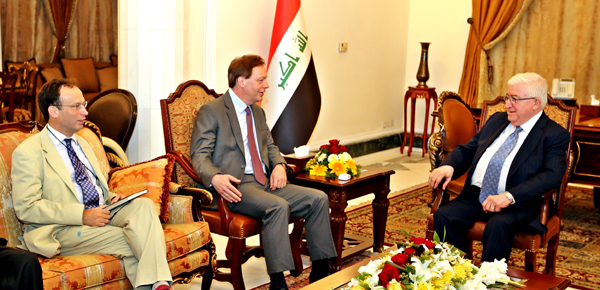 رئيس الجمهورية يؤكد حرص العراق على تطوير العلاقات مع بريطانيا