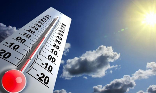 انخفاض درجات الحرارة في الاقليم