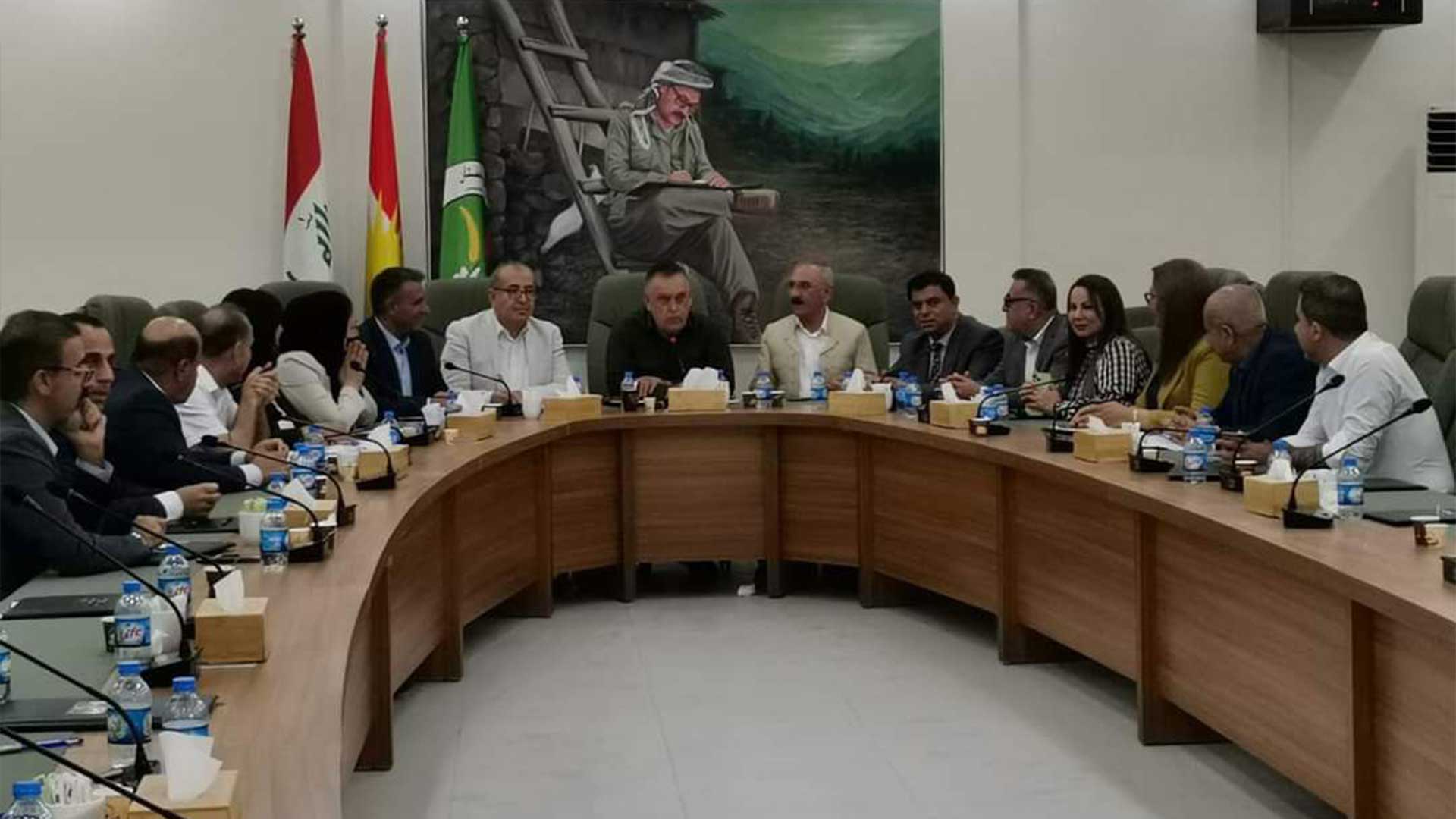  اجتماع مجلس قيادة كركوك- صلاح الدين للاتحاد الوطني الكوردستاني  