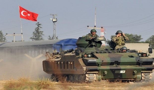 بعد انطلاق معركة الرقة.. حشود تركية عسكرية الى جرابلس