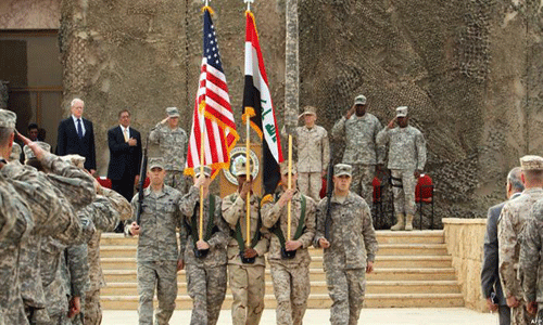 الولايات المتحدة تخفض قواتها في العراق