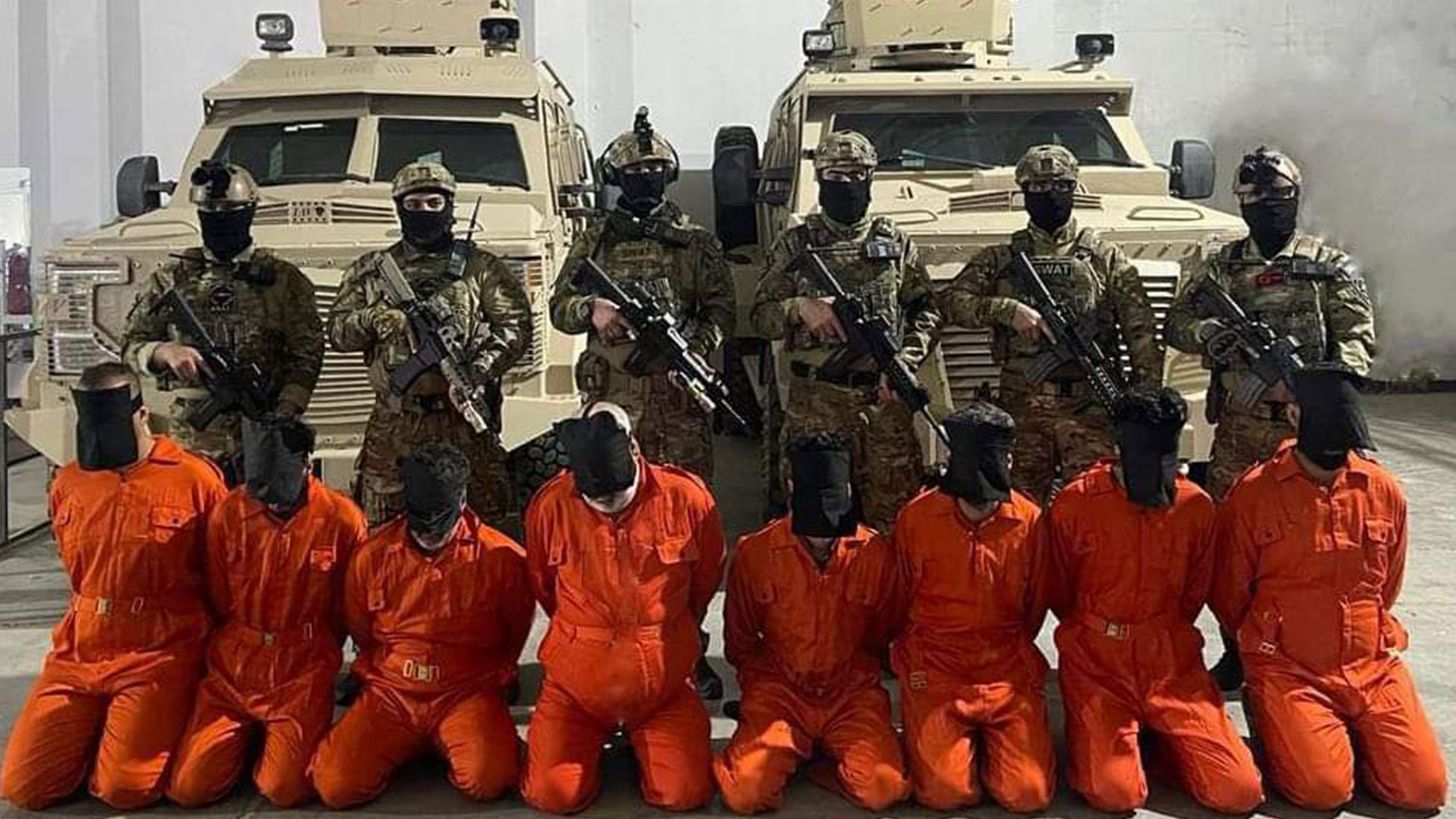 اعتقال 8 ارهابيين في حدود قضاء جمجمال  