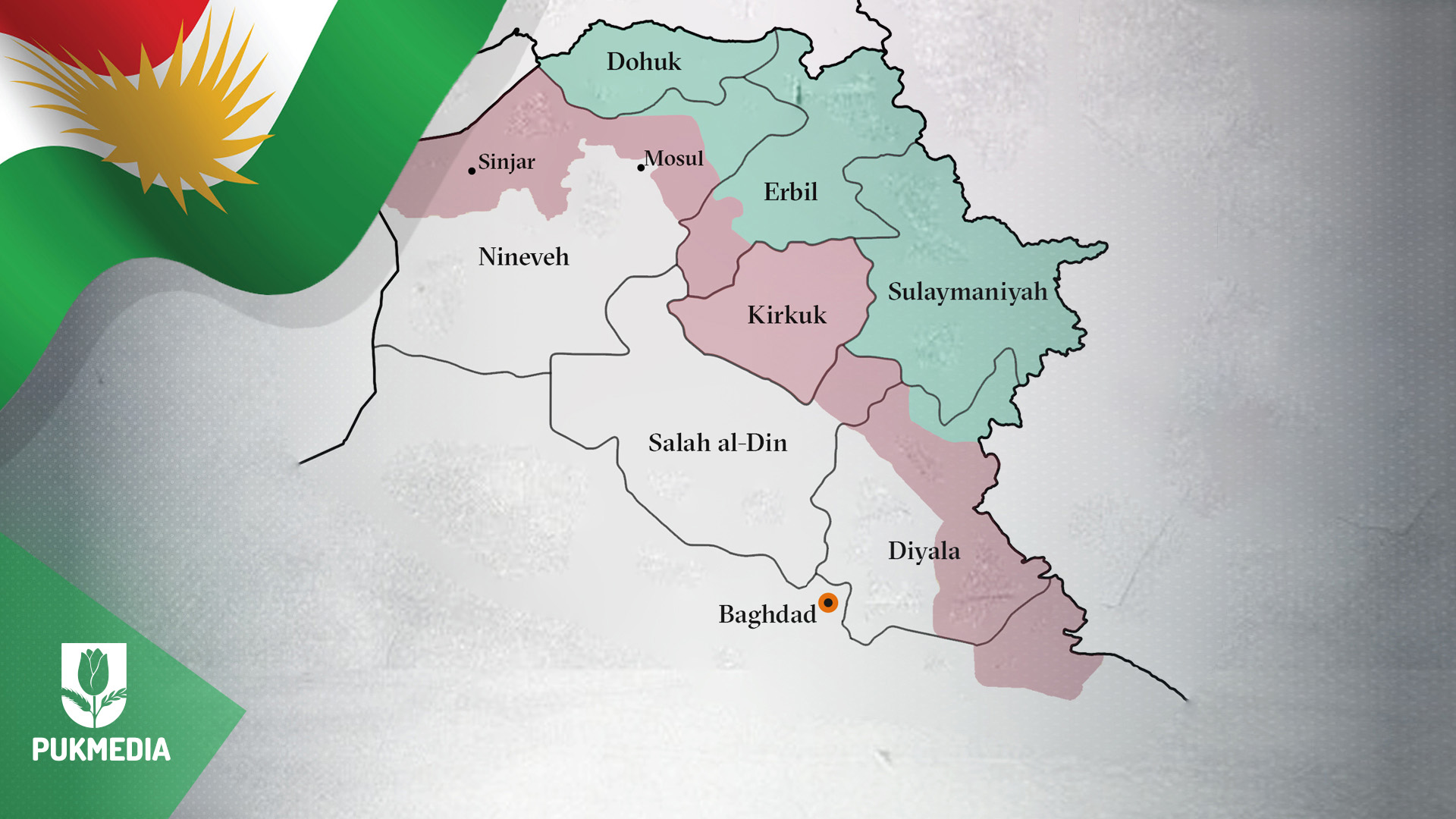 الاستفتاء غير المدروس تسبب في خسارة 51% من أرض كوردستان 