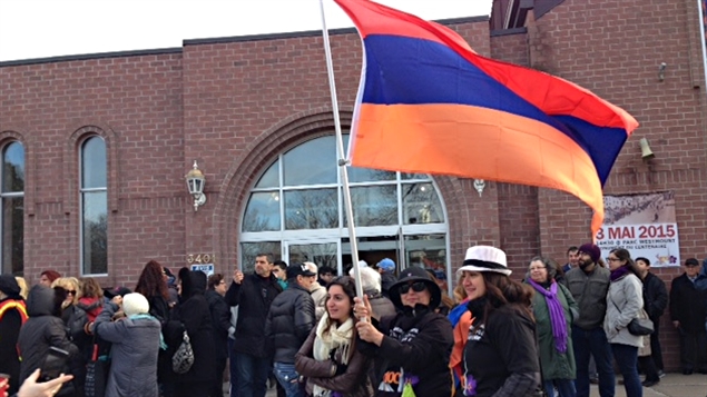 مدينة مونتریال تحيي الذکری المئویة لإبادة الأرمن                 