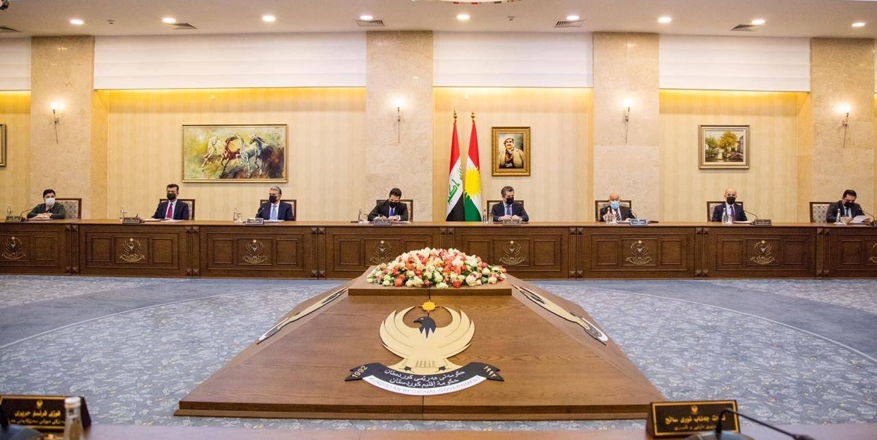مجلس وزراء اقليم كوردستان يناقش اعداد الموازنة 