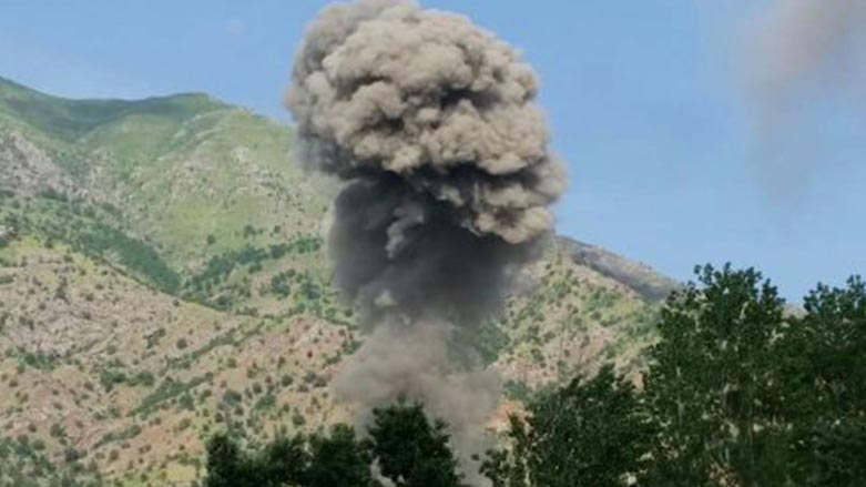 تركيا تقصف منطقة نهيلي في محافظة دهوك