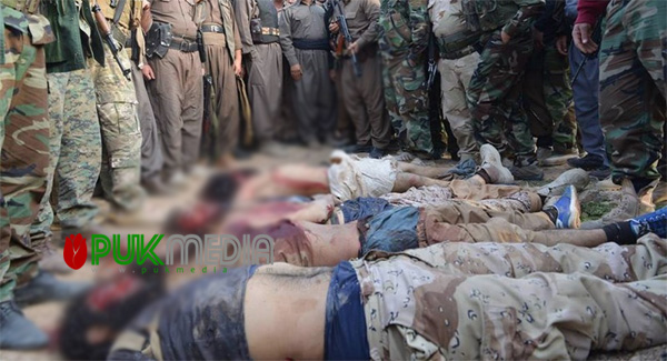 بالصور..انتصار قوات البيشمركة ودحر ارهابيي داعش