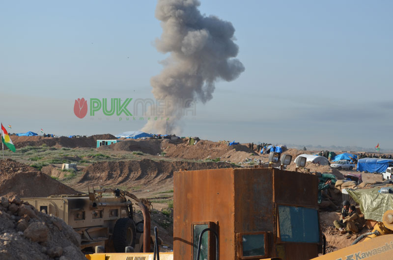 قوات البيشمركة تشن هجوماً على قرى اطراف داقوق