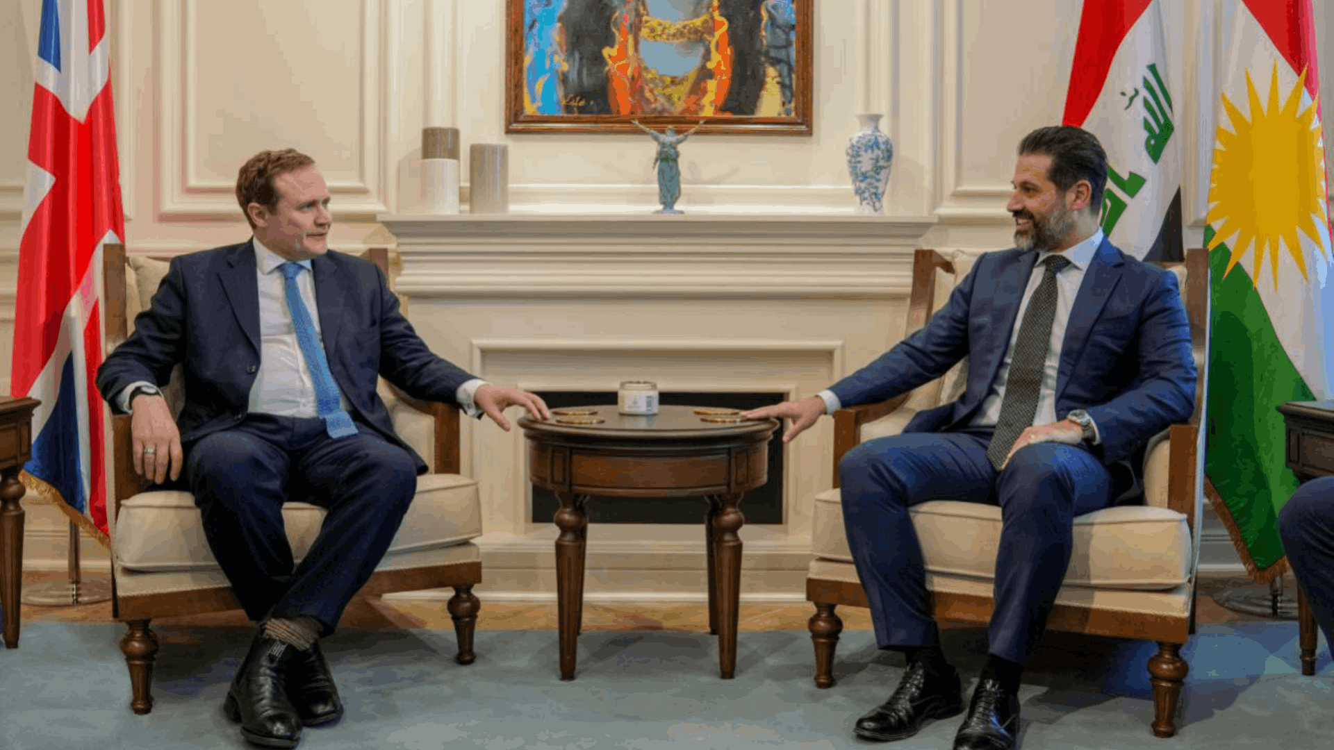  Deputy Prime Minister received British State Minister for Security