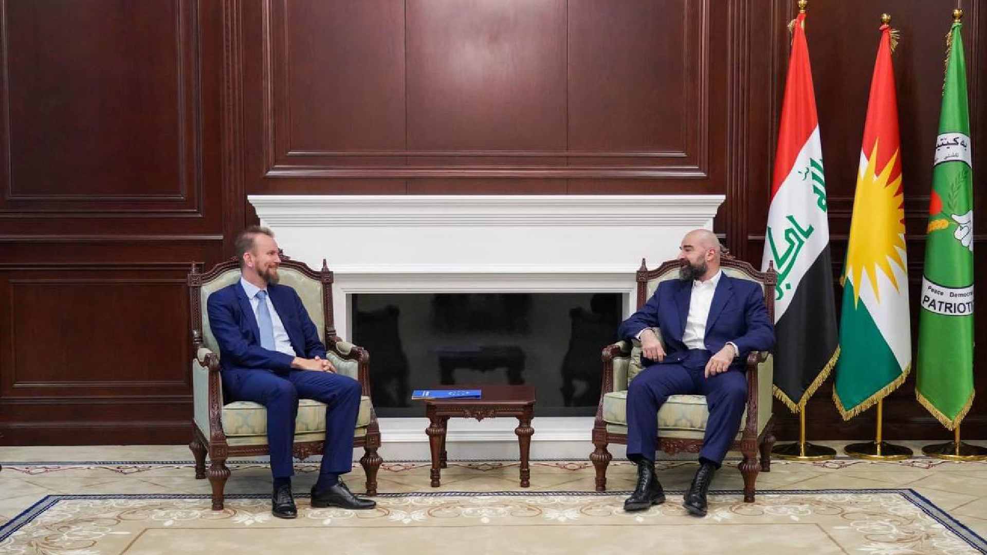 PUK President and EU’s Ambassador to Iraq