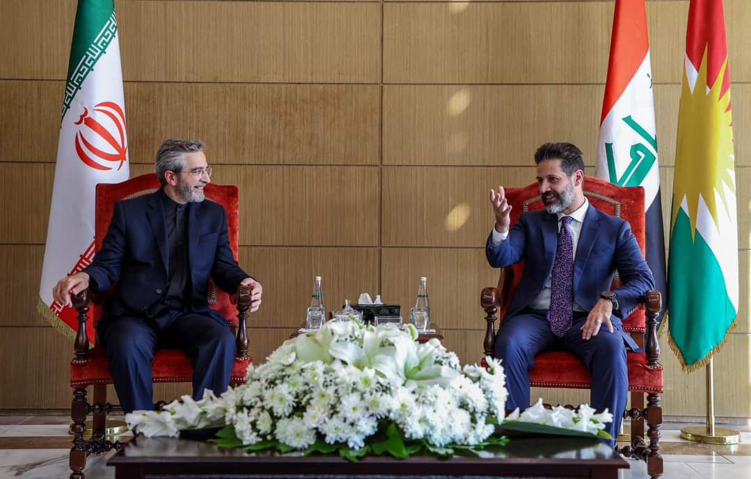 Kurdistan Region's DPM Qubad Talabani and Ali Bagheri Acting Minister of Foreign Affairs of Iran.