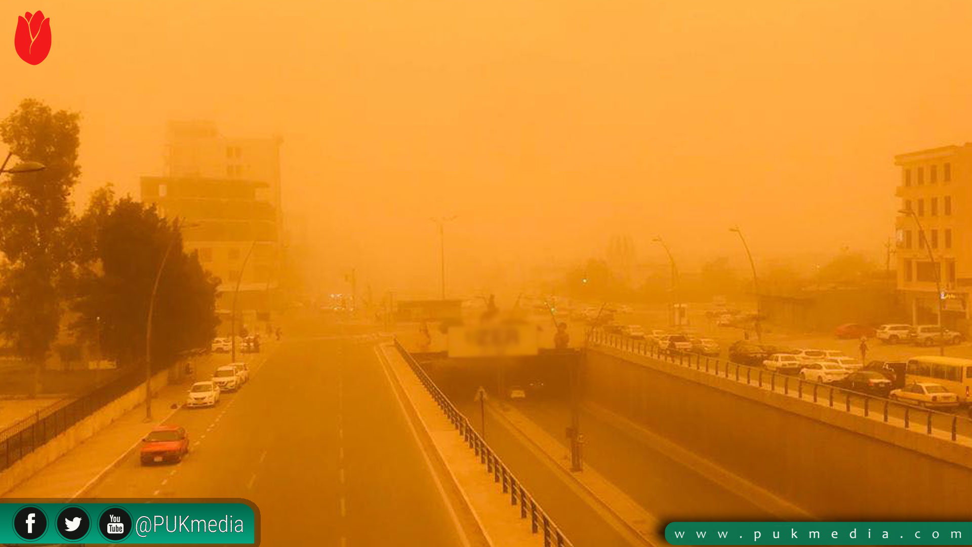 Dust Storm Sends Hundreds To Hospital In Erbil