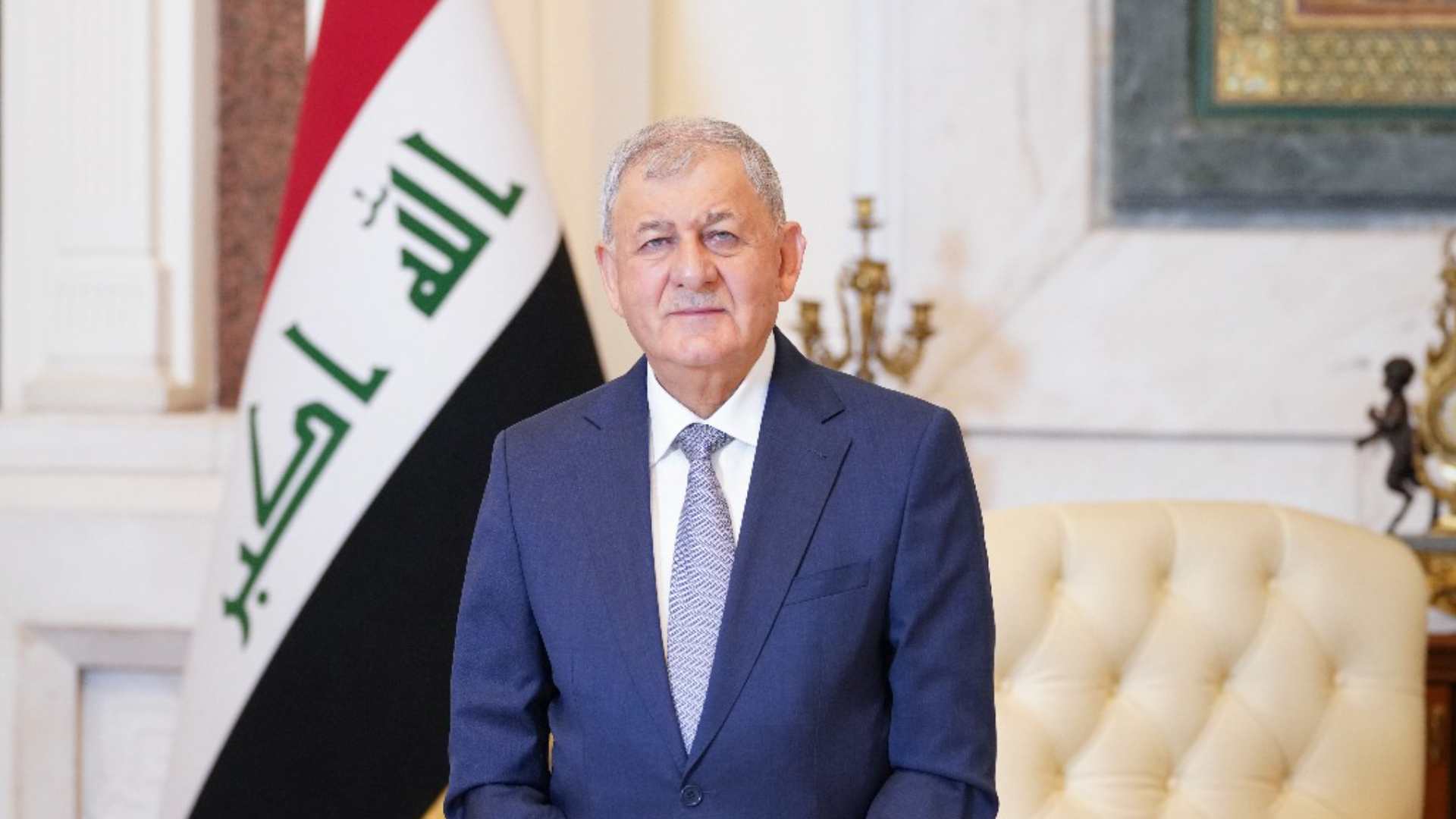  Iraqi President Abdullatif Jamal Rashid.