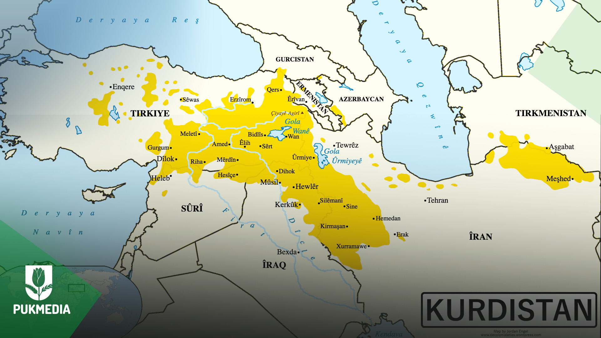  Iraq, Turkey, Iran, and Syria on the map.