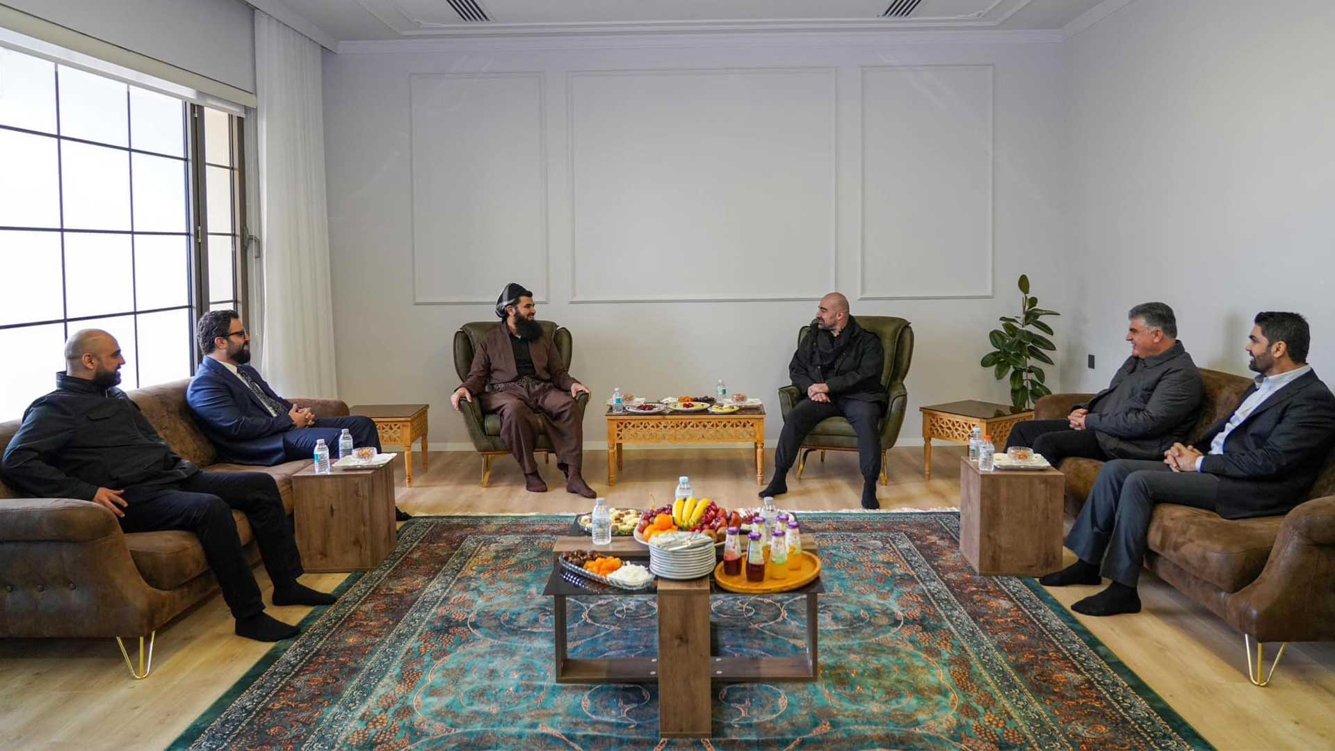 President Bafel visits Dr. Abdullatif in Sulaymaniyah 
