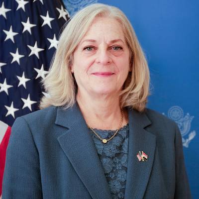  Alina L. Romanowski, Ambassador of the United State to Iraq.