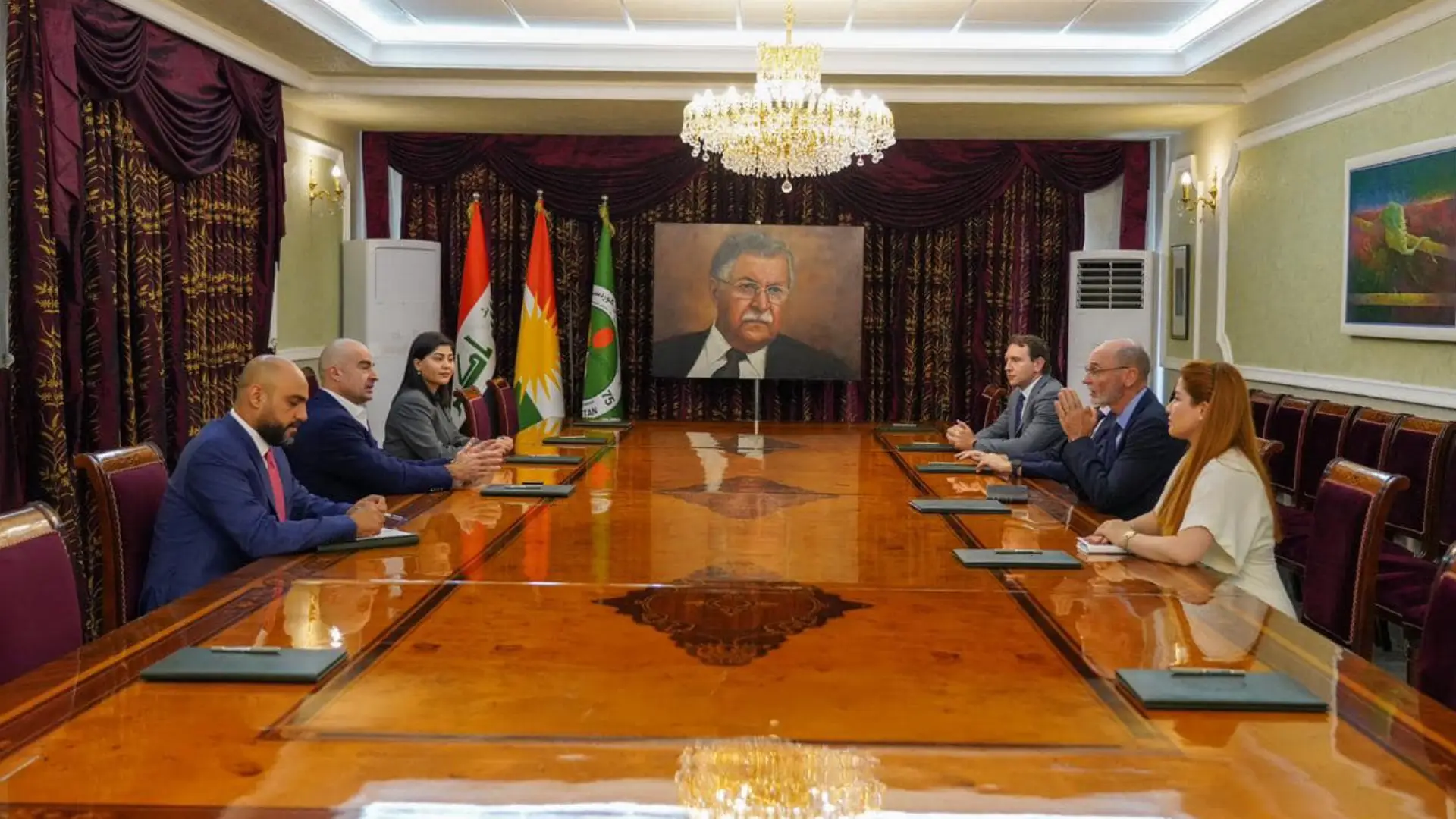 PUK President’s meeting with British Ambassador