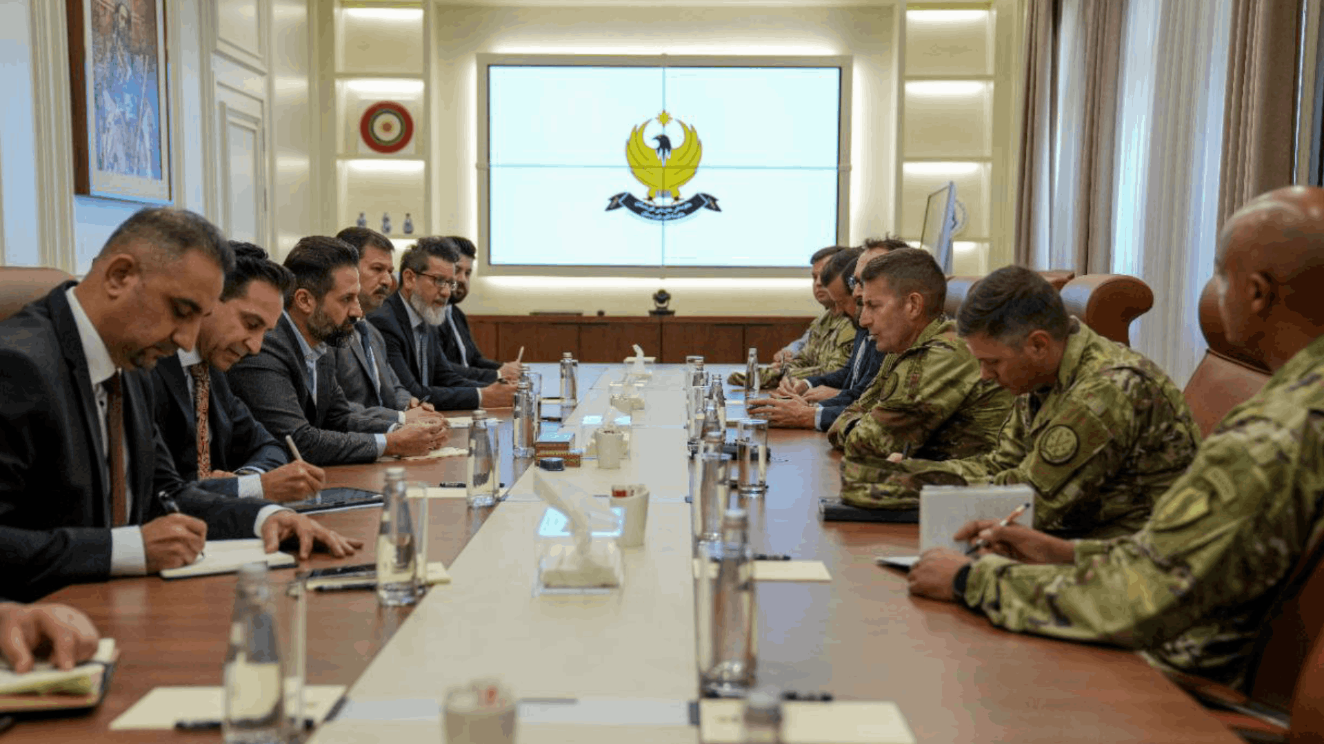  Deputy Prime Minister's meeting with U.S. military delegation