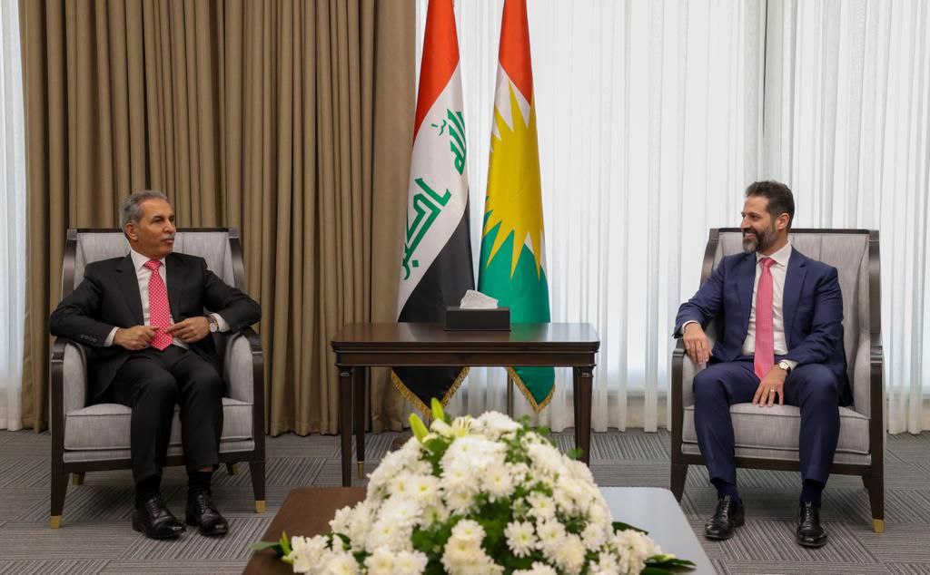  Deputy Prime Minister Qubad Talabani and President of the Iraqi Supreme Judicial Council Faiq Zedan.