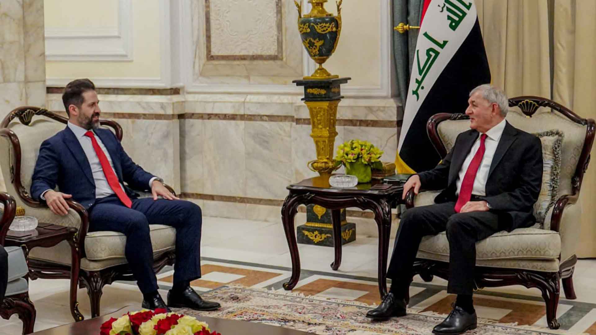  Deputy PM Qubad Talabani and President Rashid