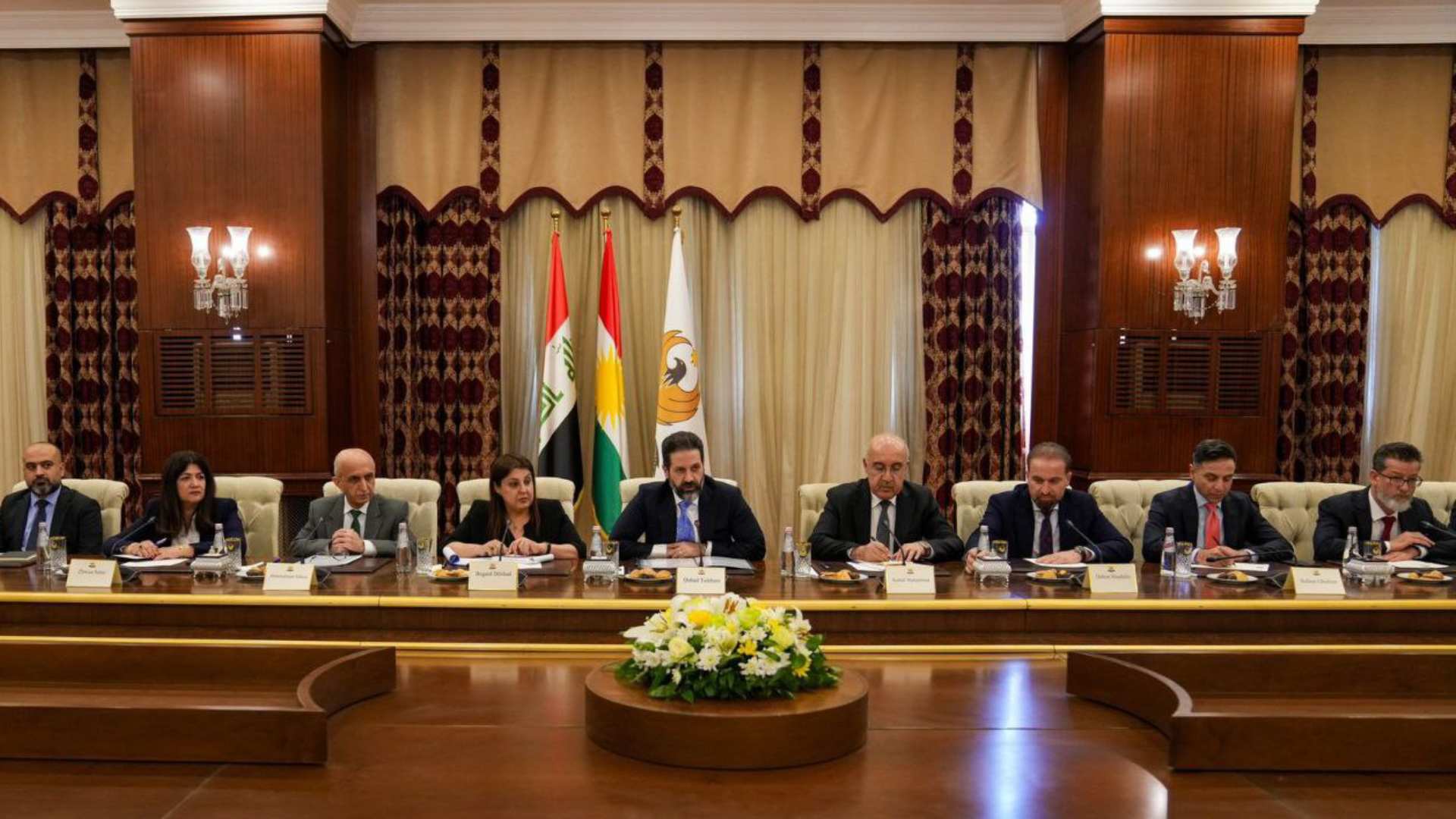  KRG meeting with foreign diplomats.