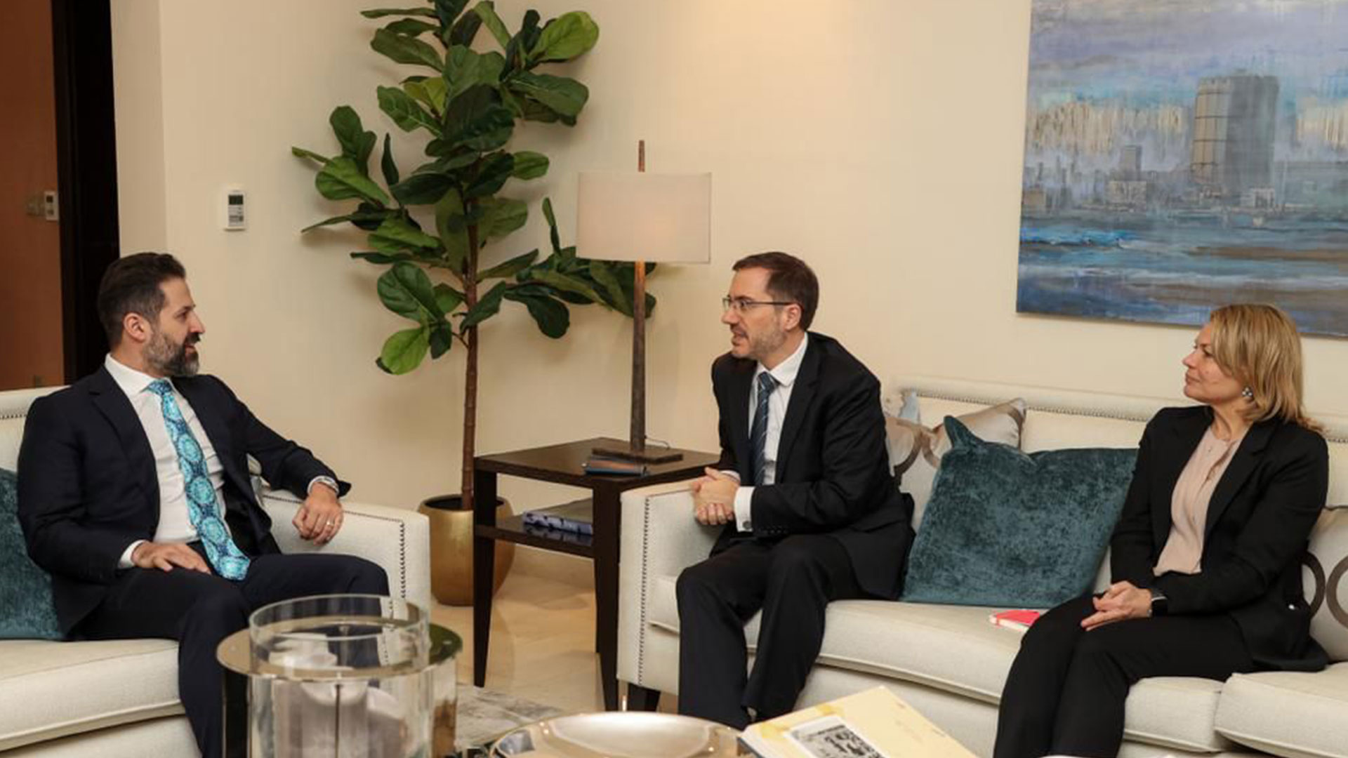  Qubad Talabani meets with British Ambassador and Consul General