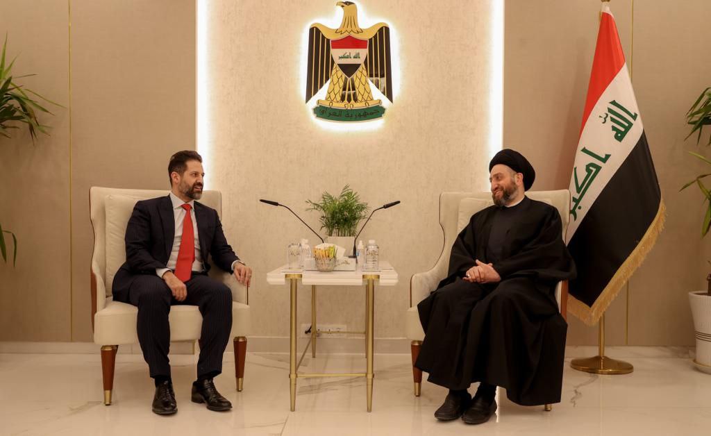  Qubad Talabani in the meeting with Ammar Al-Hakim