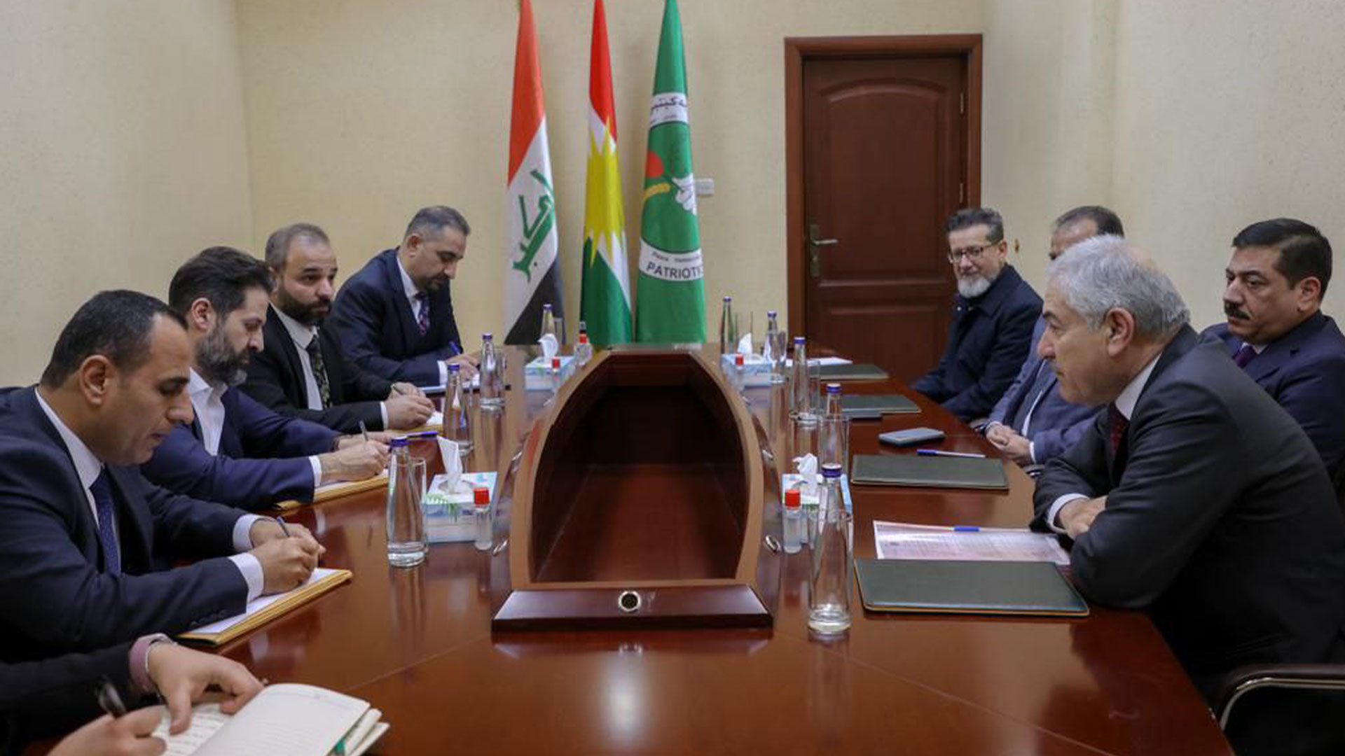  Qubad Talabani in Kirkuk meets with the committee of implementing Article 140.