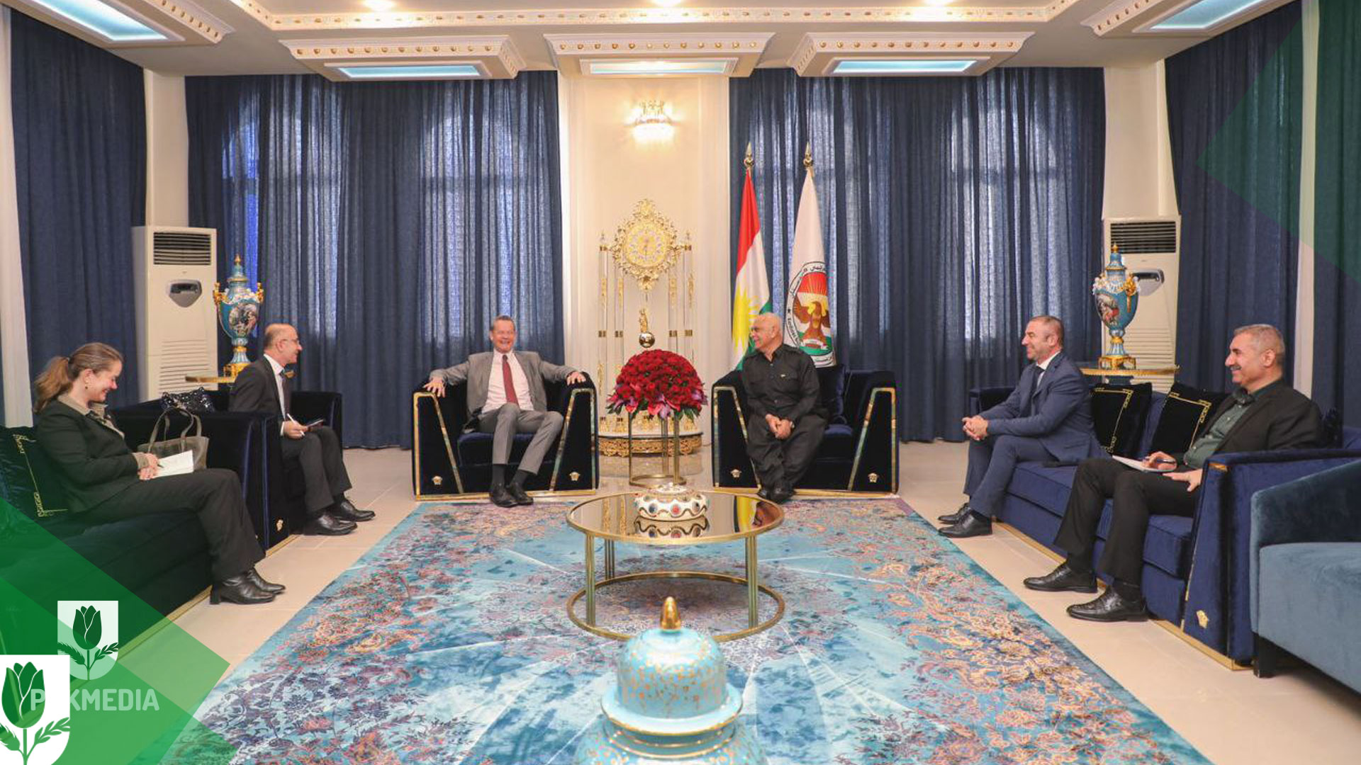 Kurdistan Region's Vice President meets with German CG 