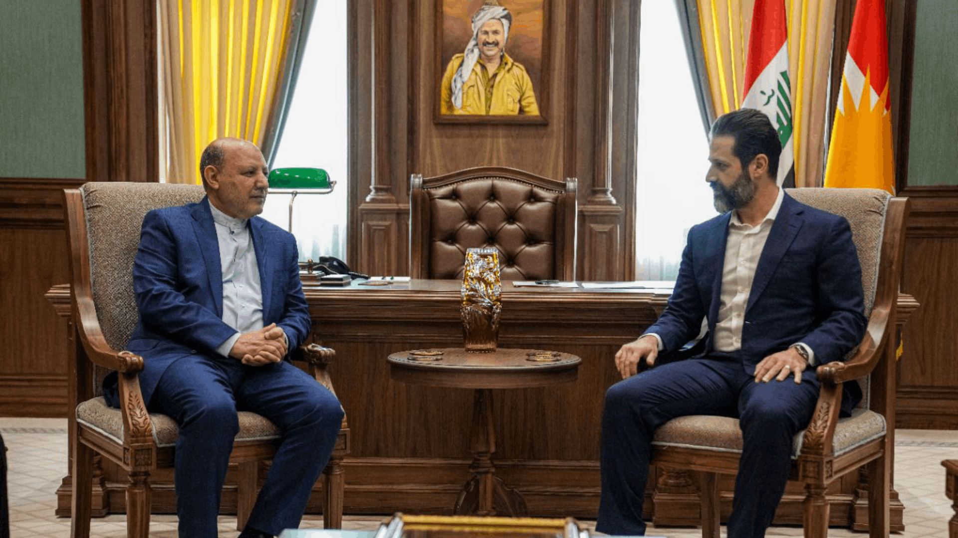  Deputy Prime Minister and Iranian Consul General met in Erbil