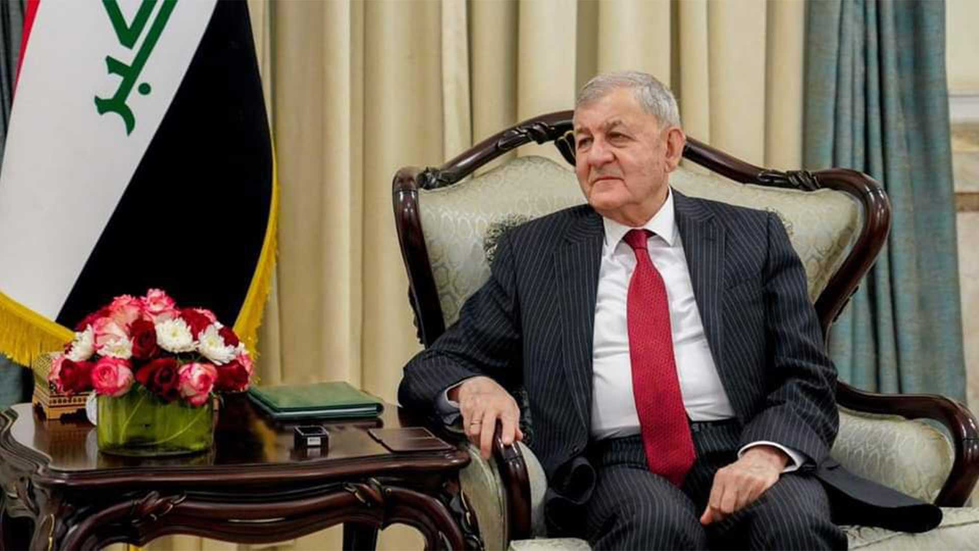  Iraqi President Abdullatif Jamal Rashid.