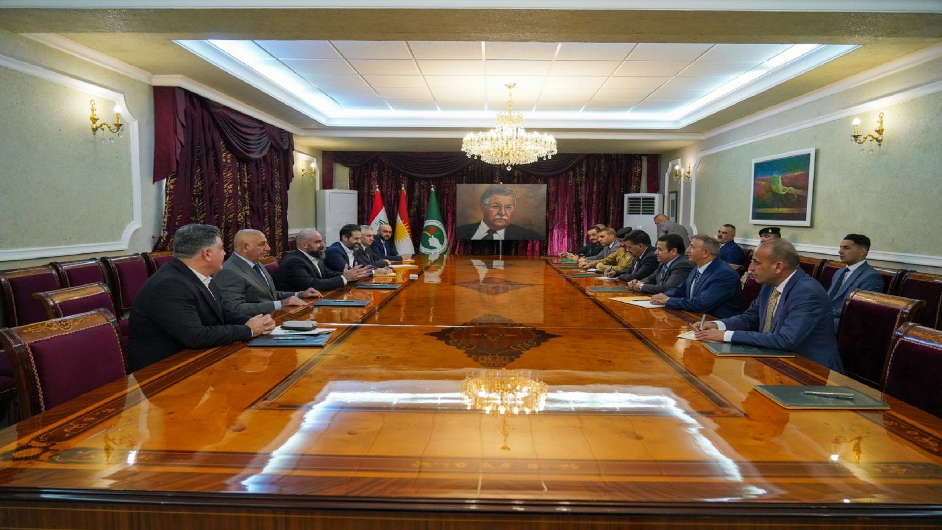  President Bafel's meeting with the security agencies.