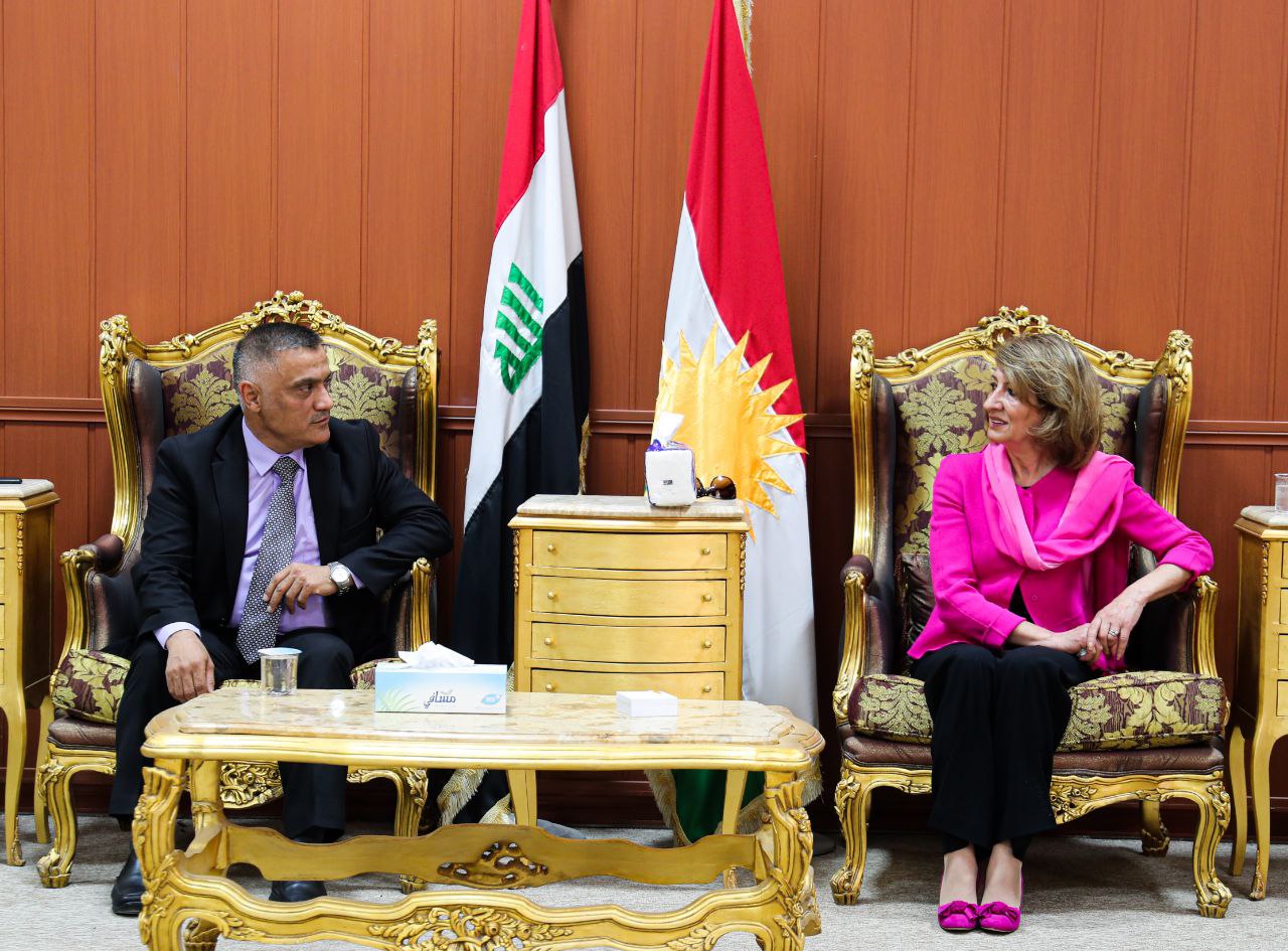 Iraqi First Lady We Are Ready To Provide Whatever Coordination To