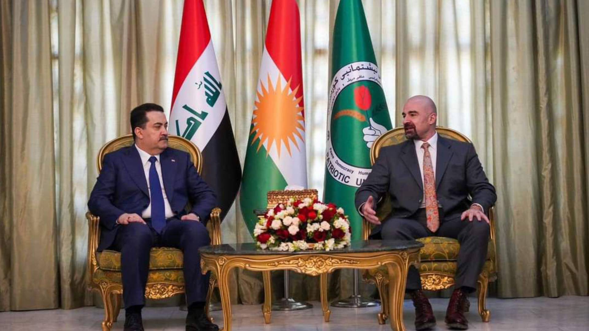 PUK President and Iraqi PM.