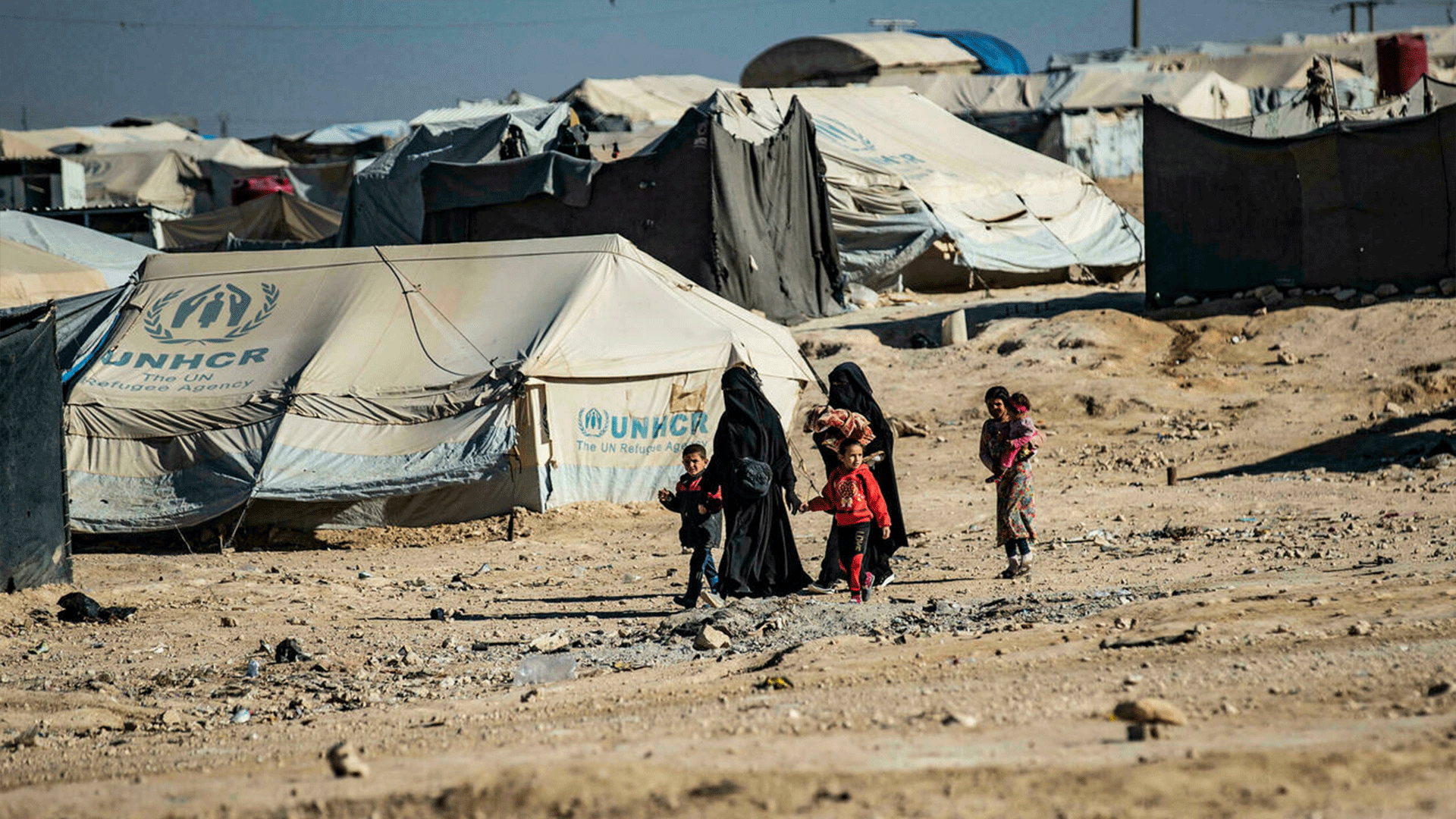  Al-Hol camp shelters around 56,000 displaced people and refugees Delil SOULEIMAN AFP/File