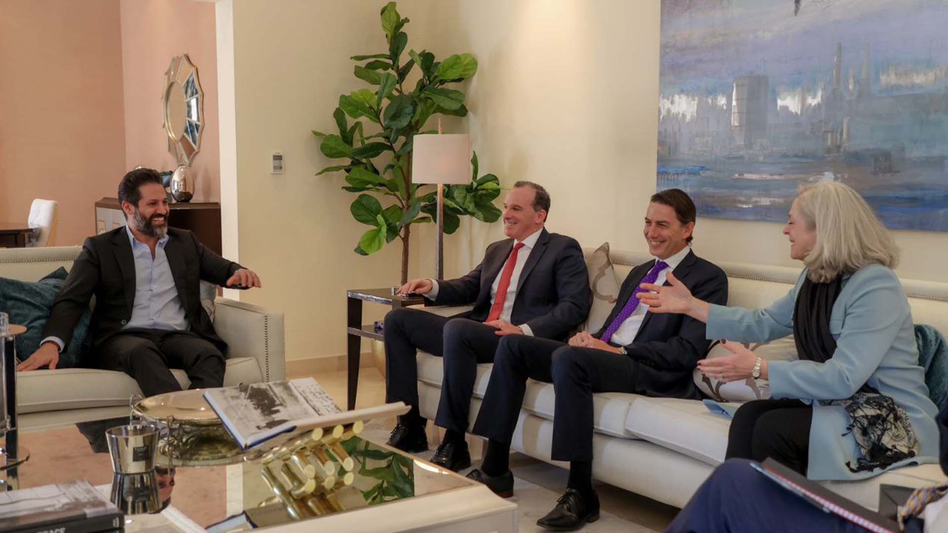  Qubad Talabani's meeting with Brett McGurk in Erbil. PUKMEDIA