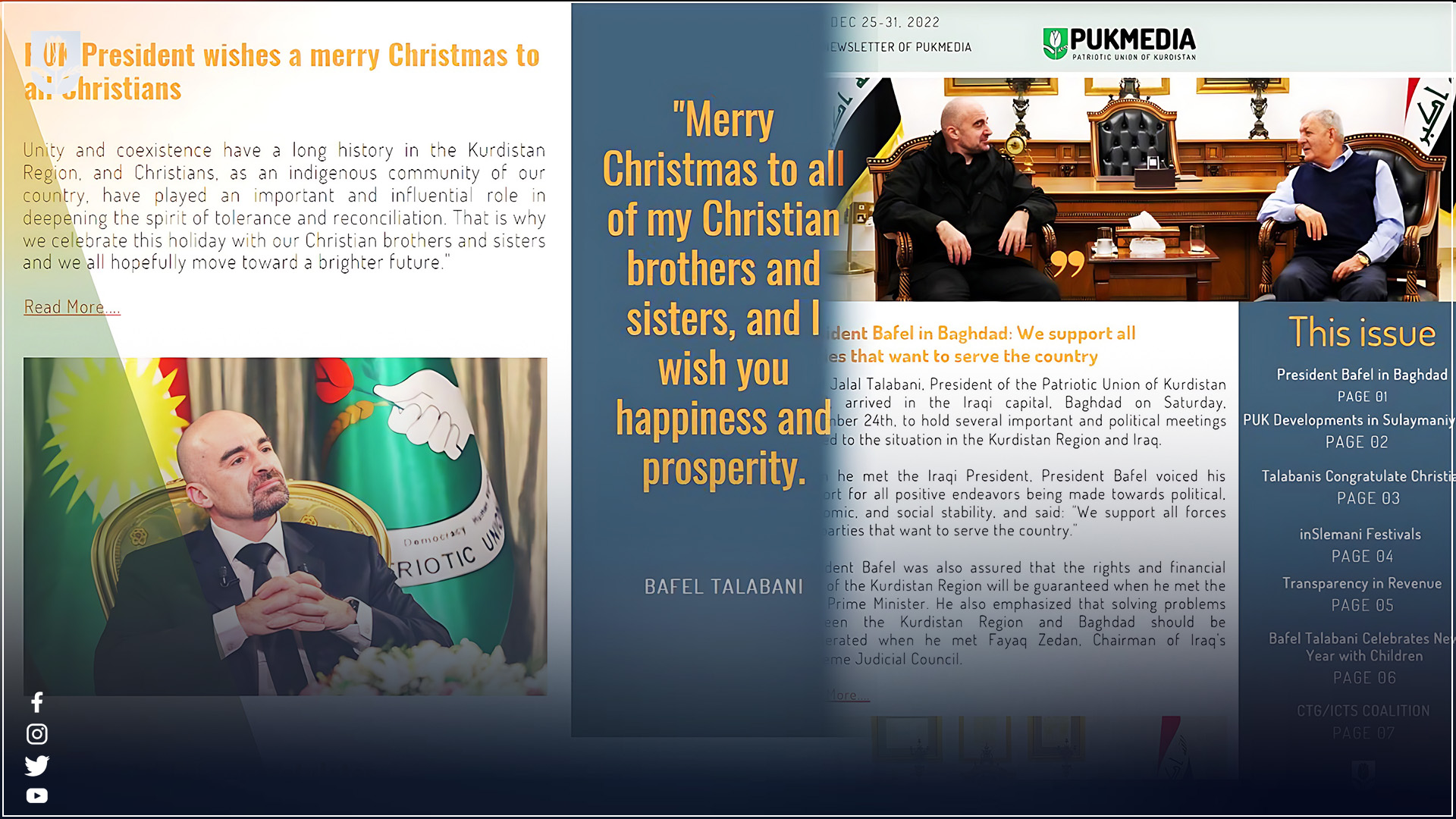 The second issue of PUKMEDIA's newsletter.