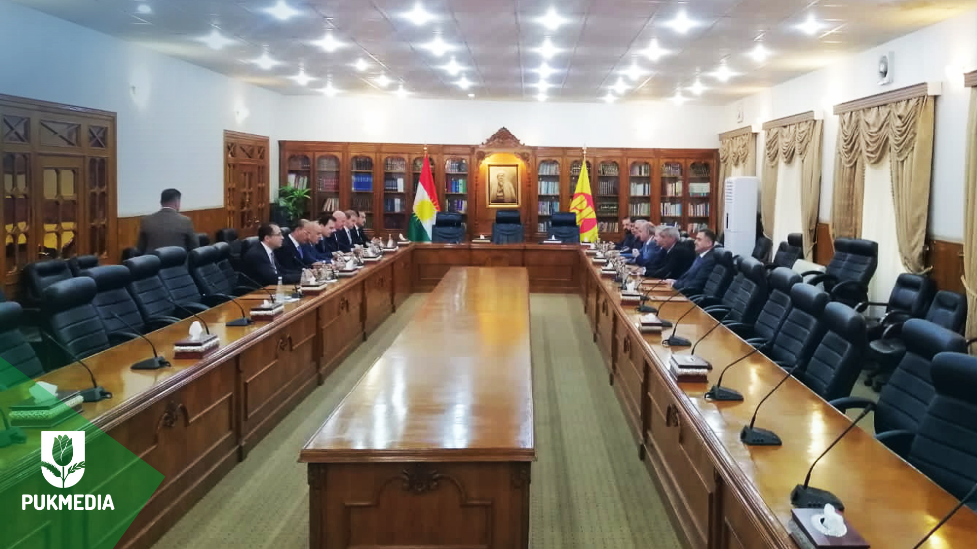  The PUK and KDP's meeting.