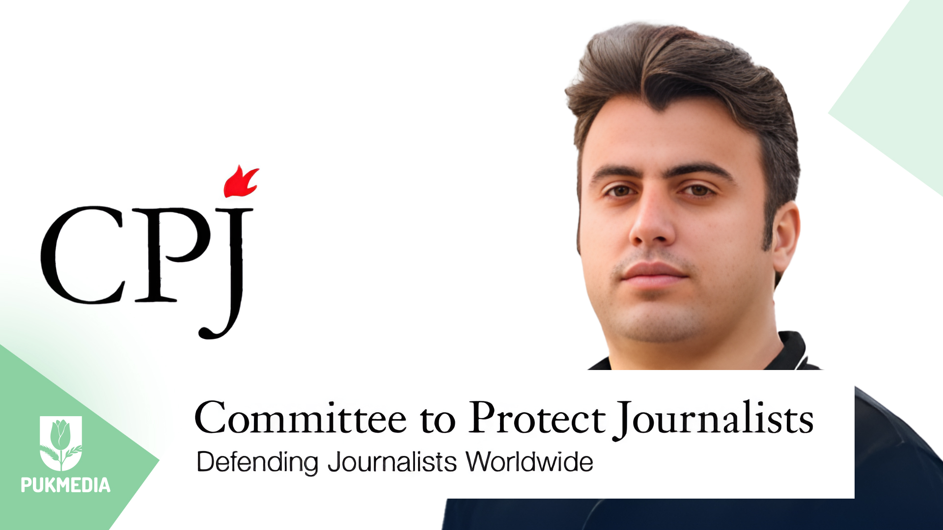  Sherwan Sherwai and CPJ logo.