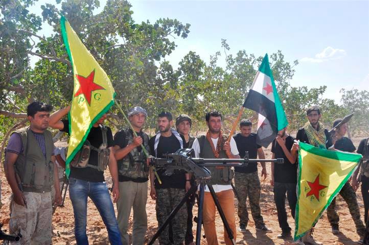 YPG; Li Kobanê û Cizîrê çeteyên DAIŞê têk diçin