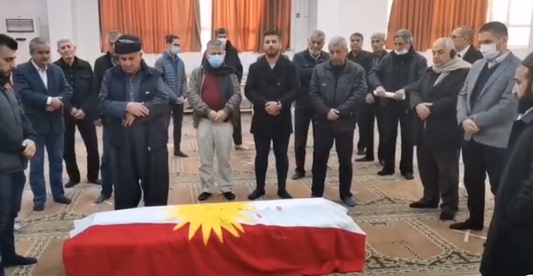 Cenazeyê têkoşer Şîhab Osman dighe Silêmaniyê