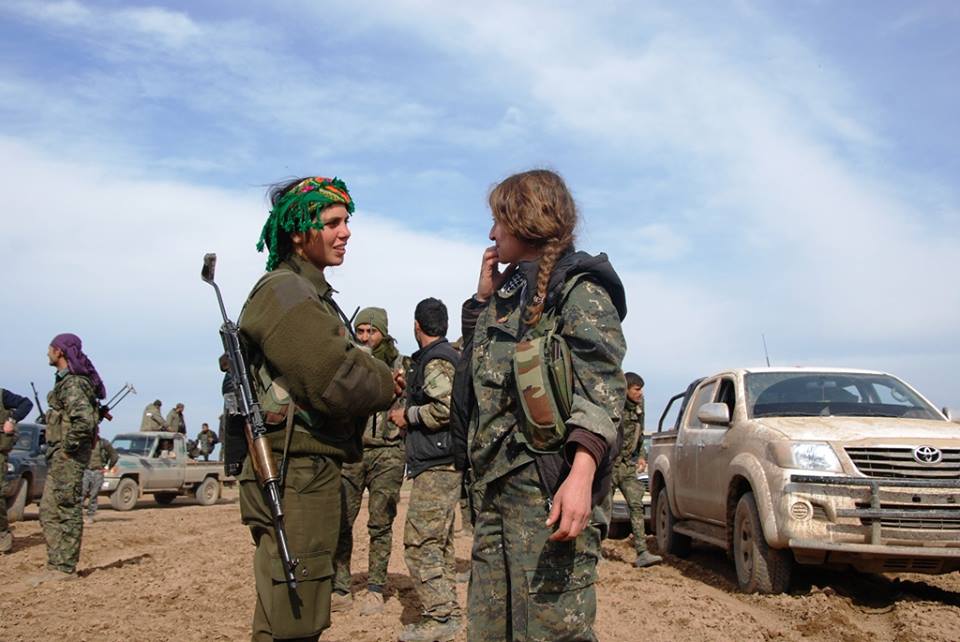 YPG, navçeyekî din ji DAIŞ paqij dike