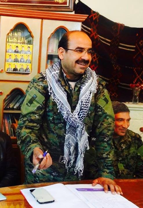 Berpirsyarê Têkiliyên bi Gel re yê YPG'ê yê Serêkaniyê Dr. Huseyîn Koçer
